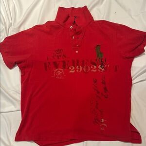Ralph Lauren Red Polo Shirt
